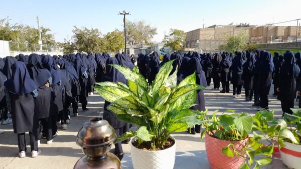 آغاز سال تحصیلی جدید در دبیرستان شاهد یاس نبی شهرستان گناباد