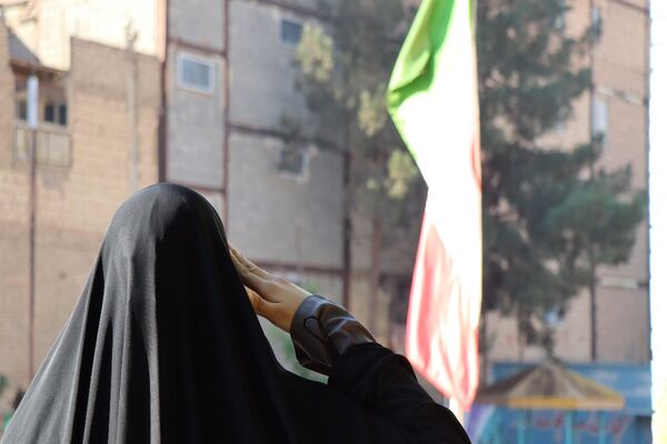 صبحگاه مدرسه شیخ مفید پاکدشت