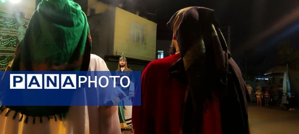 اجرای تعزیه‌خوانی به‌مناسبت ایام محرم در شهرک آلارد شهرستان رباط کریم