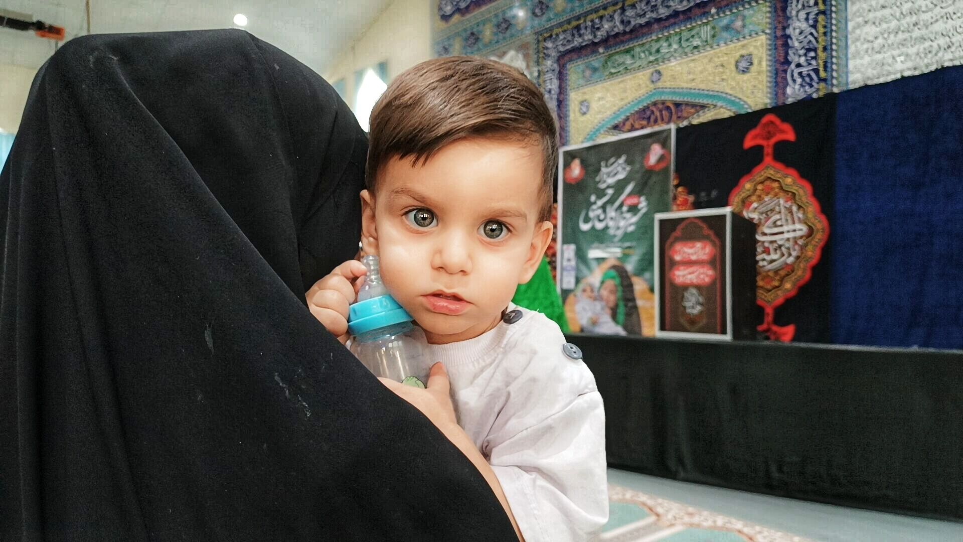  مراسم شیرخوارگان حسینی در شهرستان مارگون