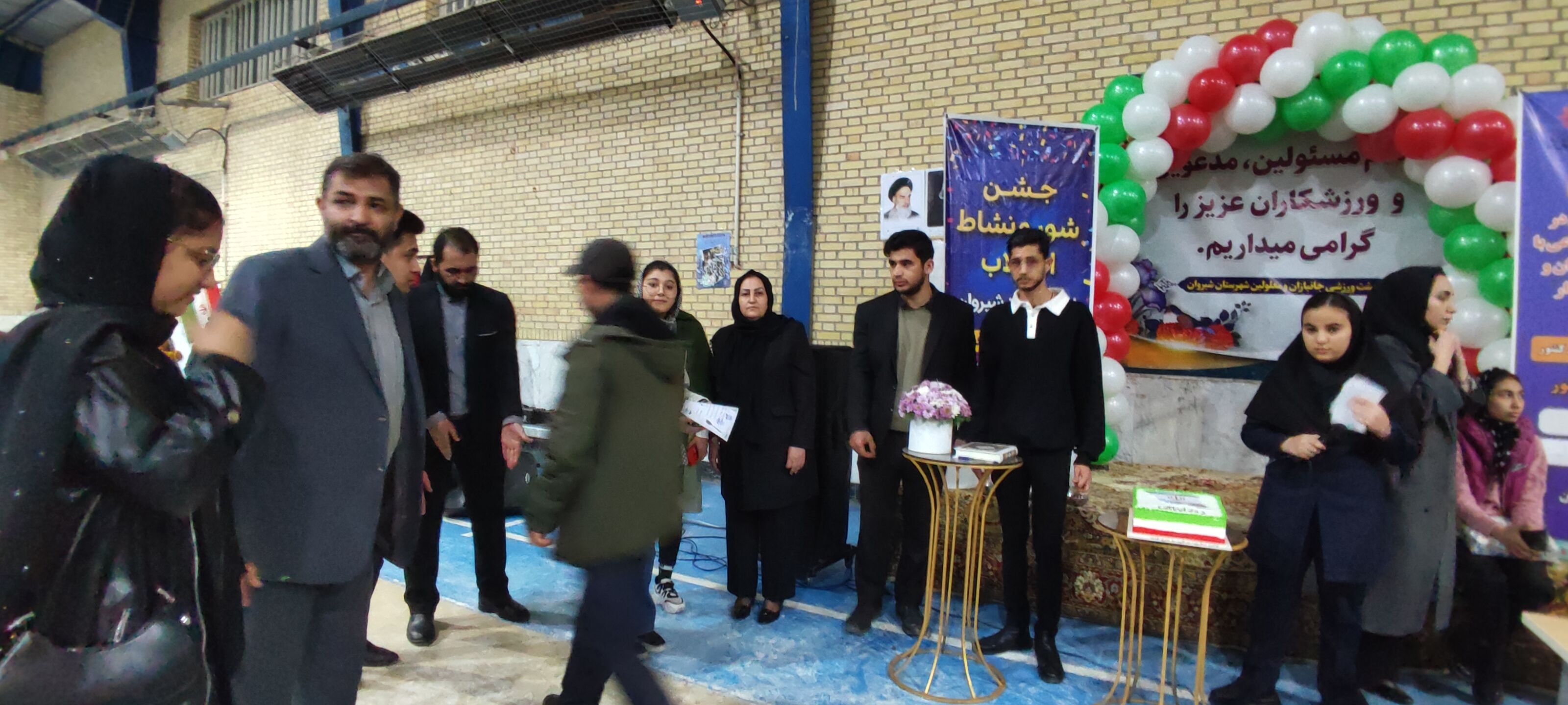 برگزاری مسابقات دارت در سالن ایثار شهرستان شیروان