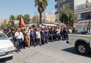 برگزاری مراسم سوگواری سالروز رحلت پیامبر اکرم (ص) و شهادت امام حسن (ع ) در شهر ایلام  