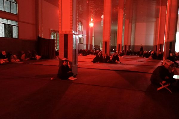 احیای شب بیست و یکم ماه مبارک رمضان در حاجی آباد