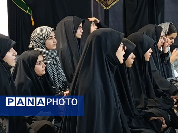 مراسم سوگواری هیات دخترانه بنت الهدی کاشان