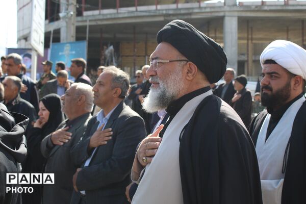 شهر یاسوج در سوگ دو شهید والامقام