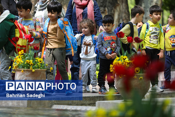 فصل لاله‌ها در بوستان باغ ایرانی