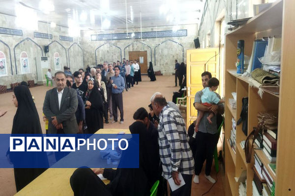 حضور گسترده مردم شهرستانها و مناطق استان بوشهردر انتخابات ریاست جمهوری