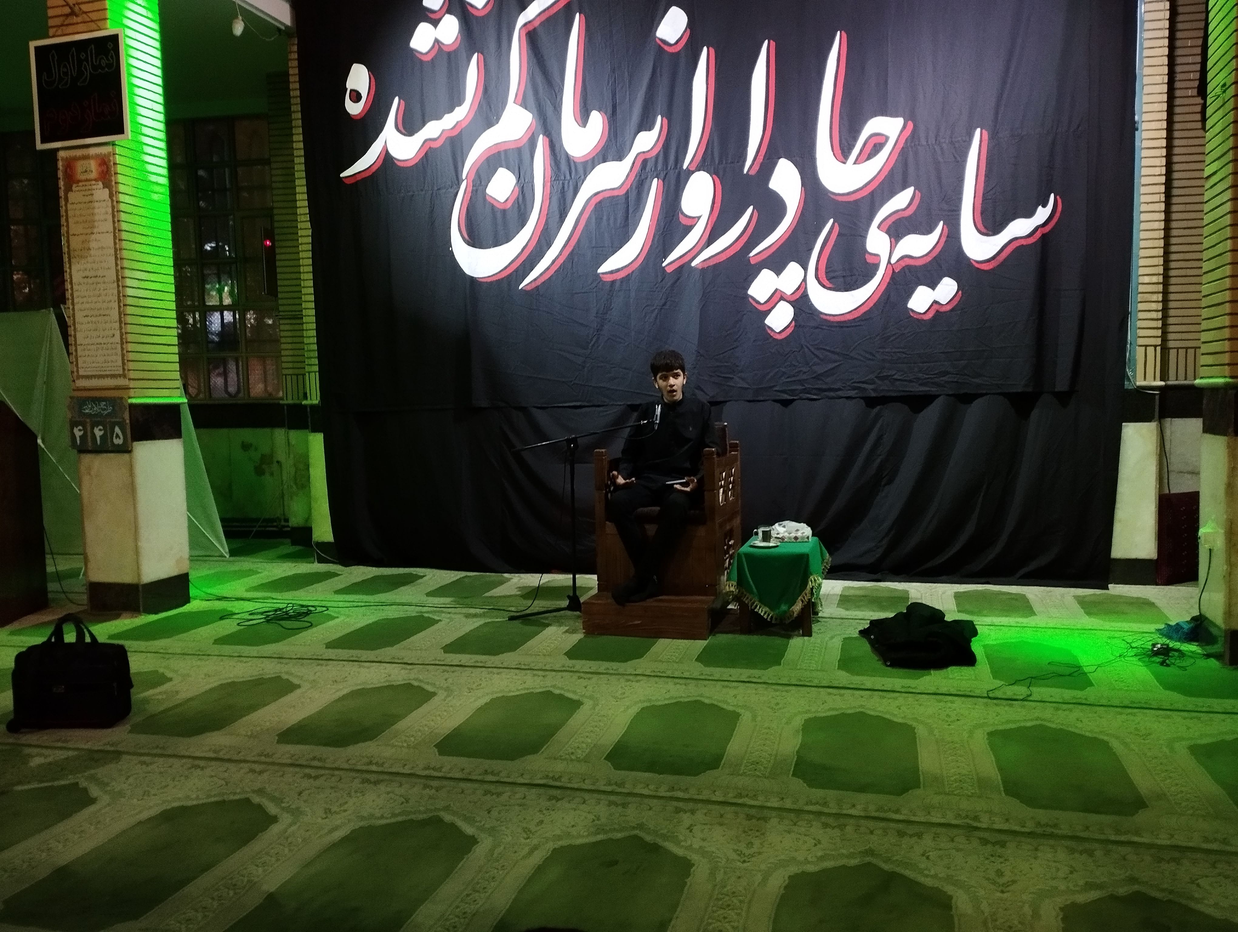 برگزاری هیأت دانش‌آموزی متمرکز شهرستانی در مسجد جامع شهرستان قدس