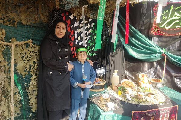 مراسم شهادت حضرت فاطمه (س) در ناحیه دو شهرری 