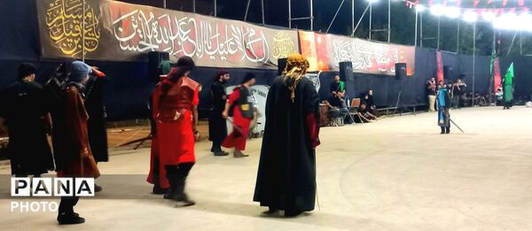 شهر جدید هشتگرد در سوگ هیئت عاشقان حسین (ع) 