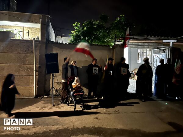 مراسم گرامیداشت یاد و خاطره شهید معلم خیرالله قدسی در شهرک ینگی امام  ساوجبلاغ