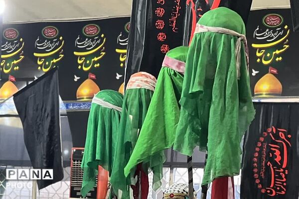 مراسم تعزیه خوانی دهه اول محرم در شهرک گلشهر چهاردانگه