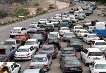 ترافیک جاده‌های شمالی پرحجم و نیمه سنگین است