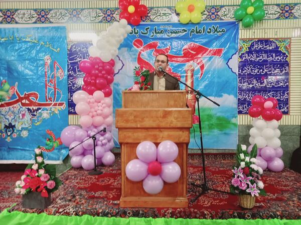 حضور مردم شیعه و سنی تربت‌ جام در جشن ولادت امام حسین (ع)