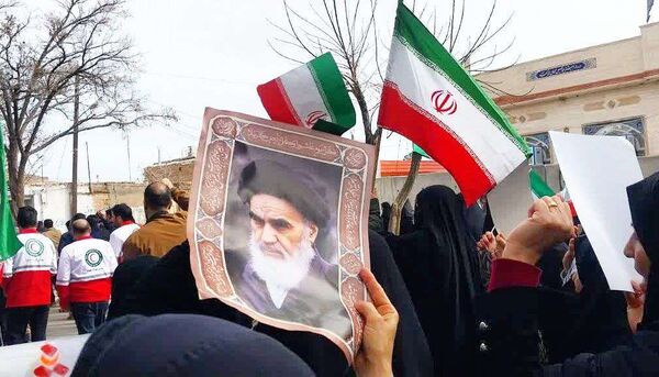 راهپیمایی یوم الله بیست و دوم بهمن ماه در خلیل آباد