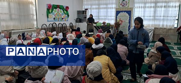 قرائت دعای توسل در آموزشگاه شهید رزمی خلیل آباد 