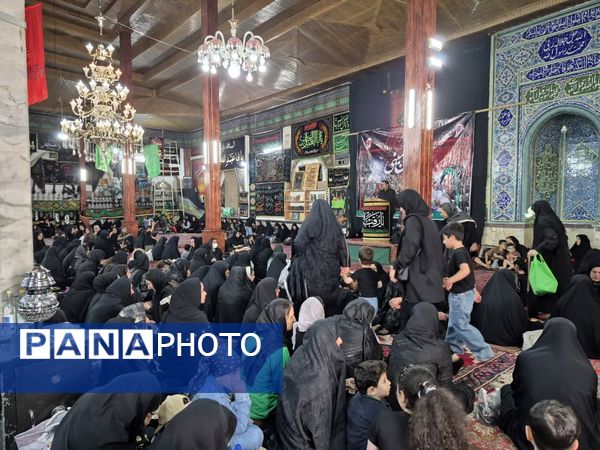 مراسم شیرخوارگان حسینی در بلده