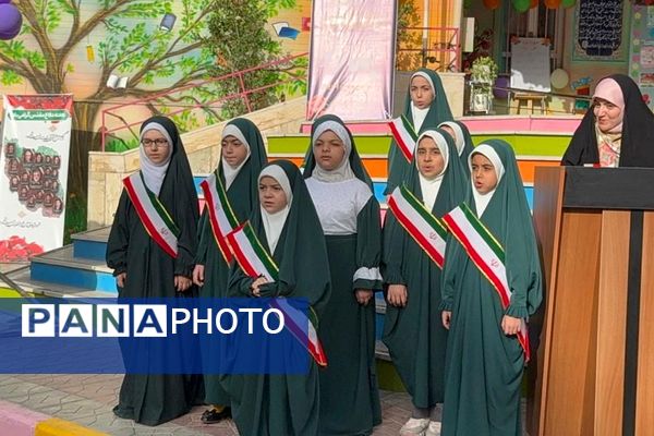 گرامیداشت هفته دفاع مقدس در دبستان طواف و معماریان ناحیه دو شهرری 
