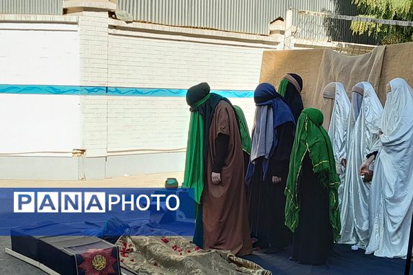 درخشش نمایش شهادت حضرت فاطمه(س) در مدرسه عباسقلی رهگذر