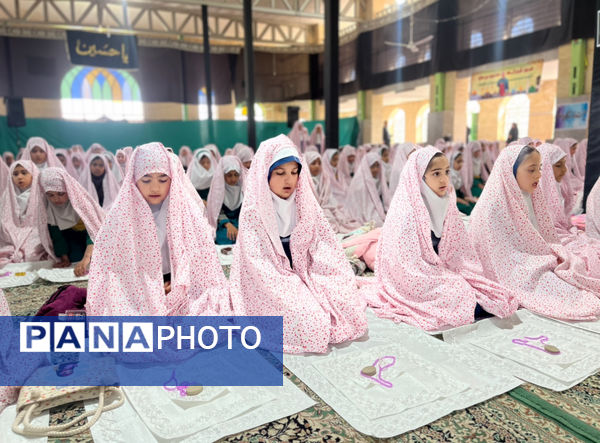 جشن بندگی دانش‌آموزان دبستان میرشمسی