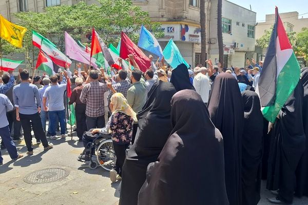 برگزاری راهپیمایی شهروندان در ناحیه یک شهرری