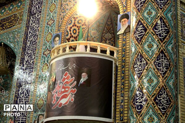 ‌حضور قوم بختیاری در تشییع شهید سجاد نادری