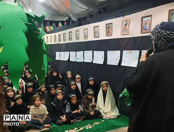عزاداری ایام پایانی ماه صفر در هیات زیر گنبد طلا 