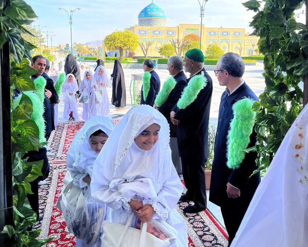 فرشته‌های زمینی کاشمری میهمان درگاه الهی