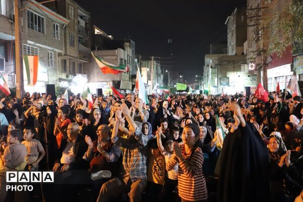 جشن بزرگ کیلومتری عید غدیر در خرمدشت