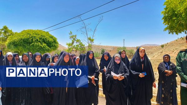 اعزام کاروان ناحیه مقاومت بسیج شهرستان مارگون به مراسم ارتحال امام خمینی (ره)