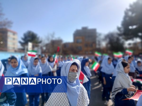 جشن نیمه شعبان در مدرسه دخترانه بنت الهدی صدر۲ 