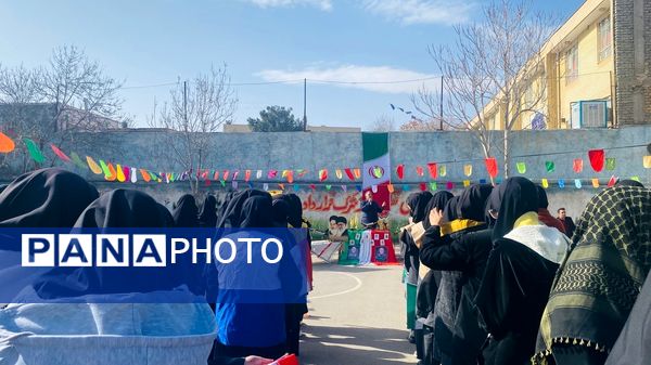  افتتاحیه مسابقات ورزشی بین‌مدرسه‌ای «جام اقتدار ایران» در آموزشگاه دخترانه تکتم