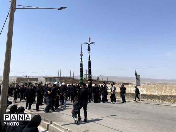 مراسم سوگواری عاشورا در روستای سلیمانی