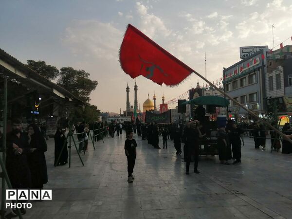 دسته عزاداری فرهنگیان و دانش آموزان استان قم