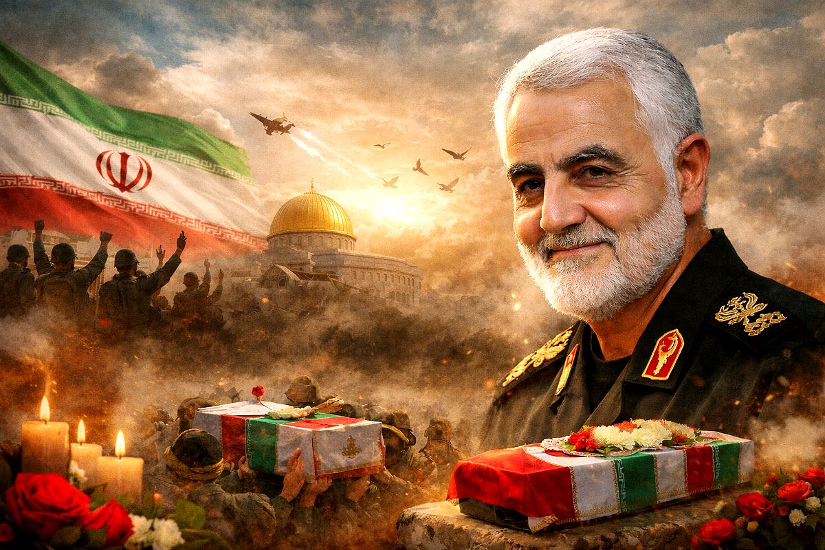حاج قاسم؛ مردی که از دل مردم برخاست و در قلب تاریخ ماند