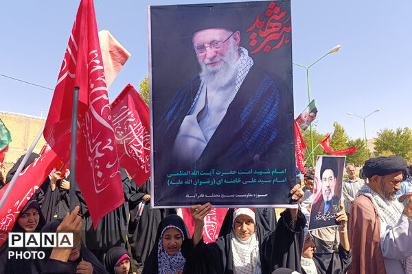 رزمایش جان‌فدایان در قادرآباد