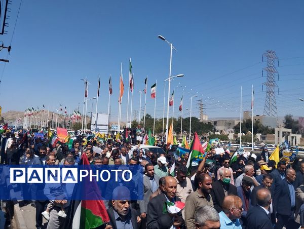 راهپیمایی روز جهانی قدس در گچساران