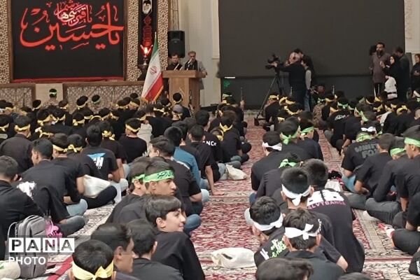 نوجوانان عاشورایی در حرم شاهچراغ(ع) - 3