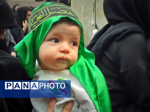 حماسه عشق و وفا در جمع شیر‌خوارگان حسینی