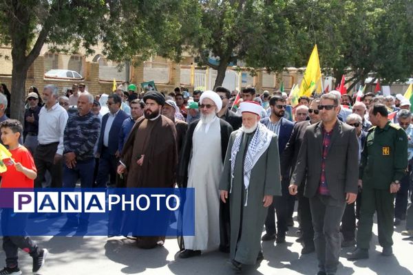 راهپیمایی روز قدس در بوشهر 