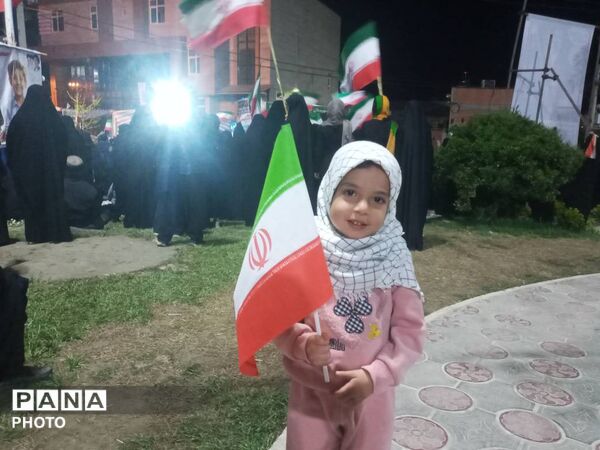 اجتماع حامیان آرمان‌های انقلاب اسلامی در گلوگاه