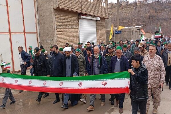 راهپیمایی یوم‌الله ۲۲بهمن ماه،  سالگرد ۴۷سالگی انقلاب اسلامی در شهر بار