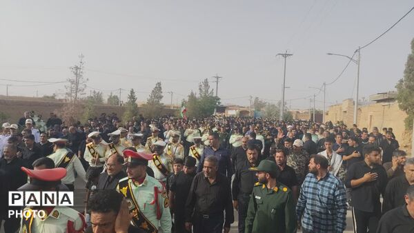مراسم تشییع و تدفین پیکر مطهر شهید محمد فاتحی