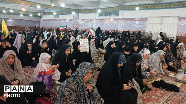 طنین دلنشین دعای مردم غیور فارسان 