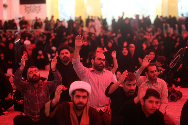 عزاداری شهادت دختر سه ساله امام حسین(ع) در قم