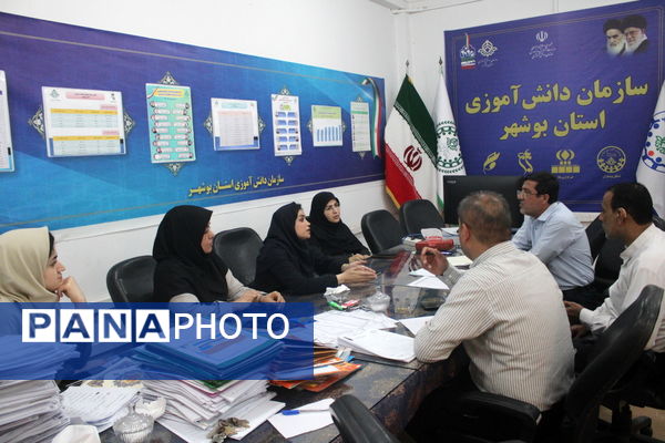 جلسه هم‌اندیشی سازمان دانش‌آموزی استان بوشهر