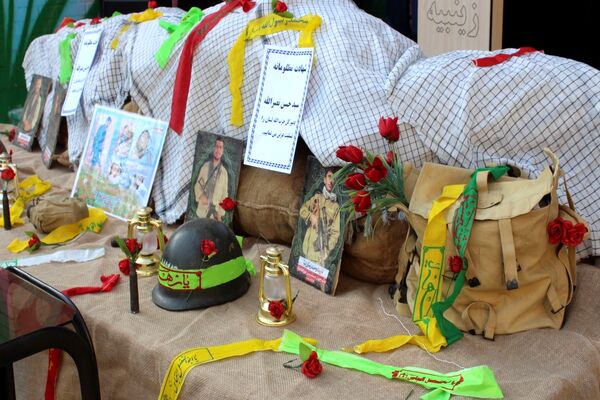سوگواری دختران زینبیه برای شهادت مظلومانه دبیرکل حزب‌الله لبنان