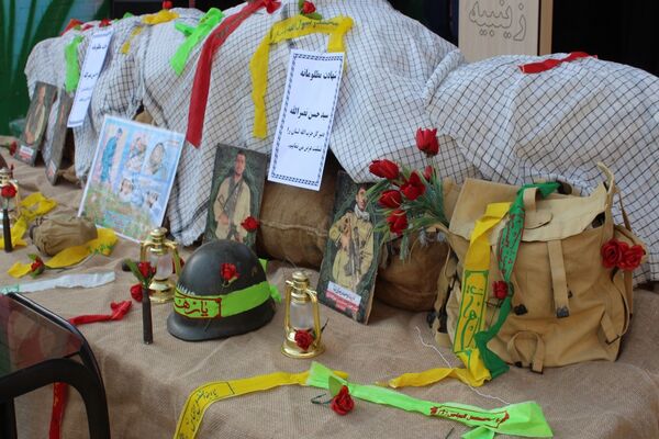 سوگواری دختران زینبیه برای شهادت مظلومانه دبیرکل حزب‌الله لبنان