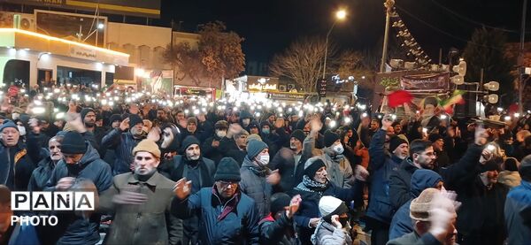برگزاری مراسم سومین شب قدر و اقامه عزای رهبر شهید در شهر بجنورد