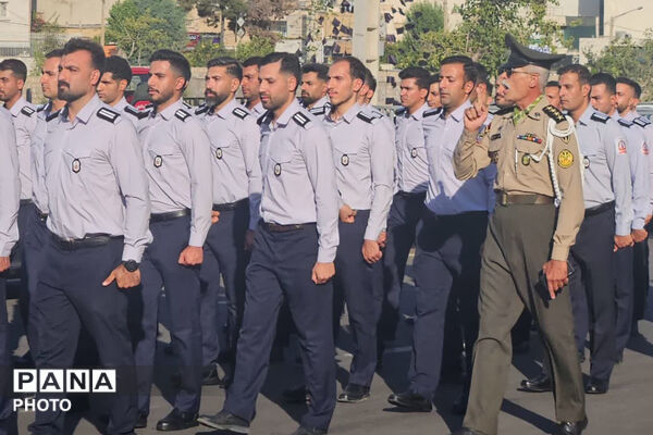 اقتدار آتش‌نشانان شیراز در پایان دوره تکاوری